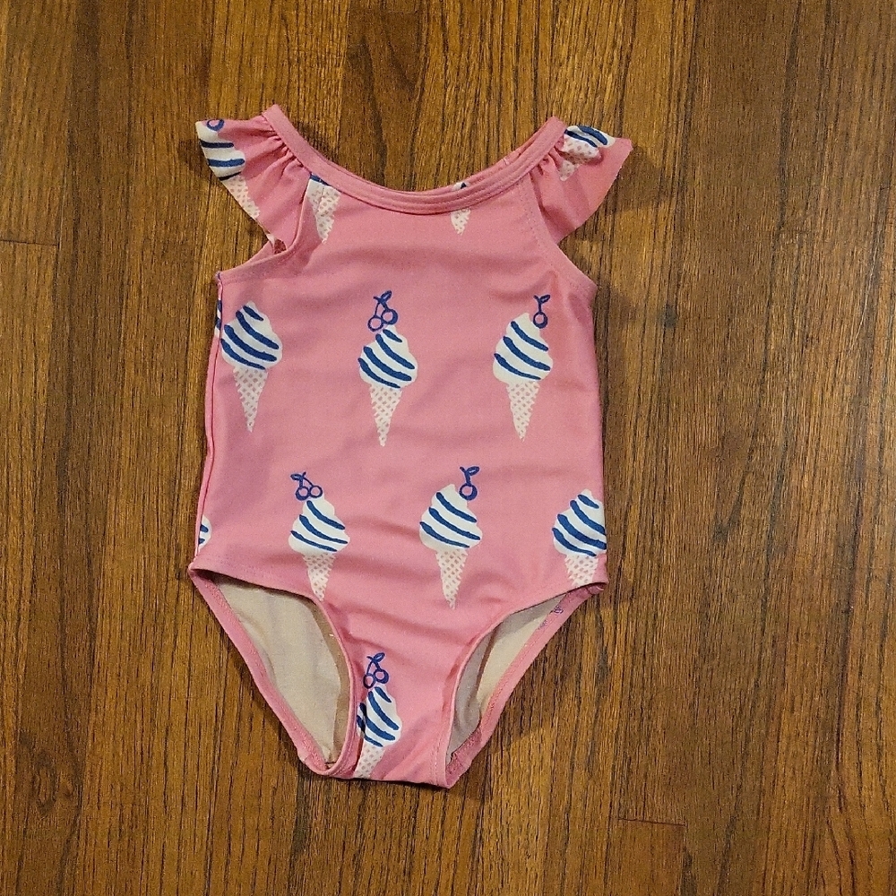 Tea Collection Pink Ice Cream Swimsuit